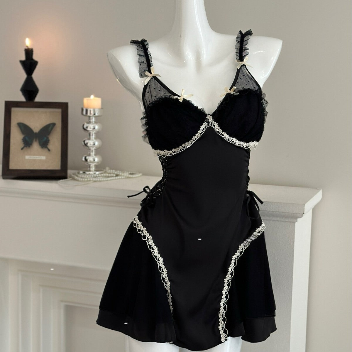 Lace French-Style Nightgown
