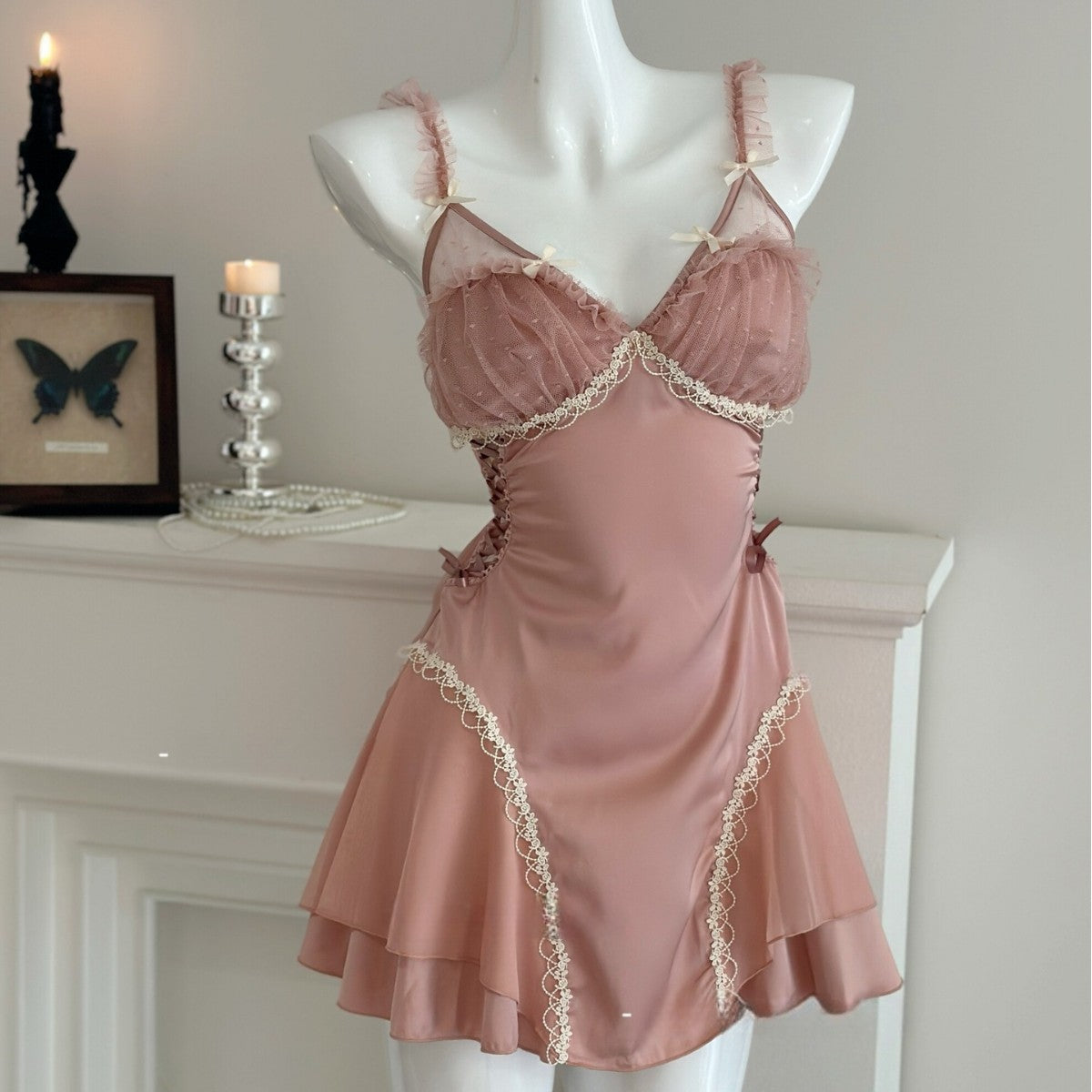 Lace French-Style Nightgown