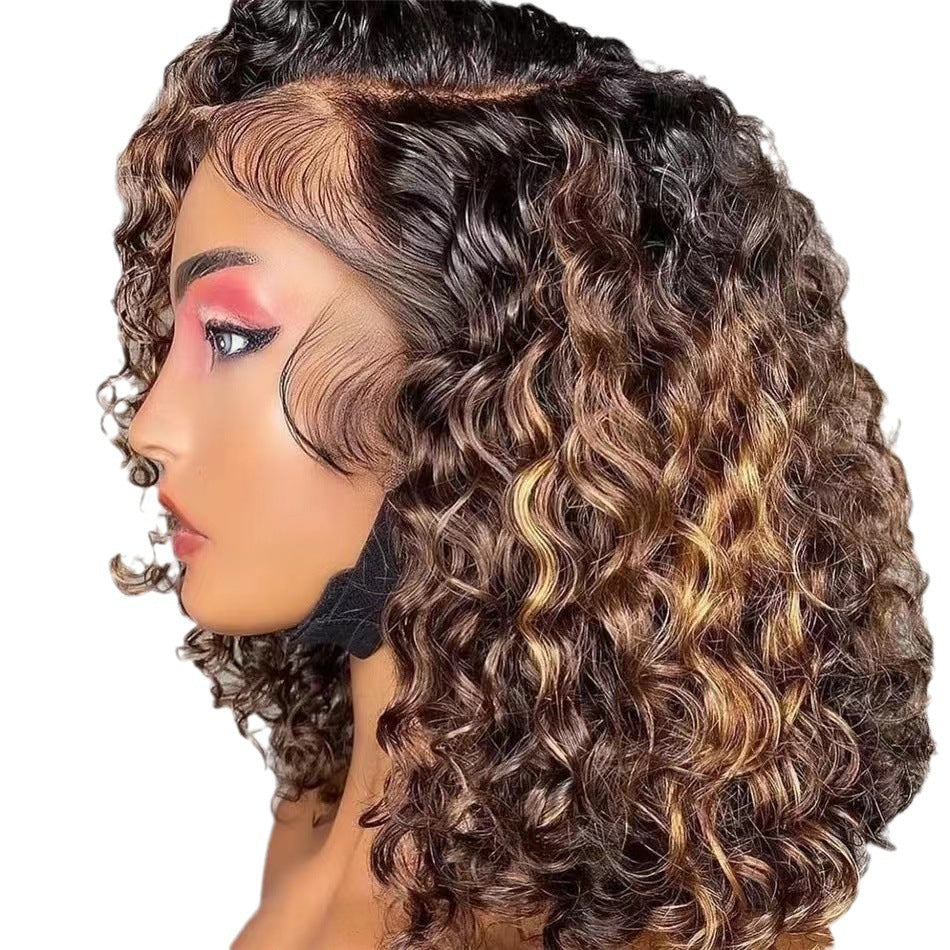 Lace Front Curly Synthetic Wig