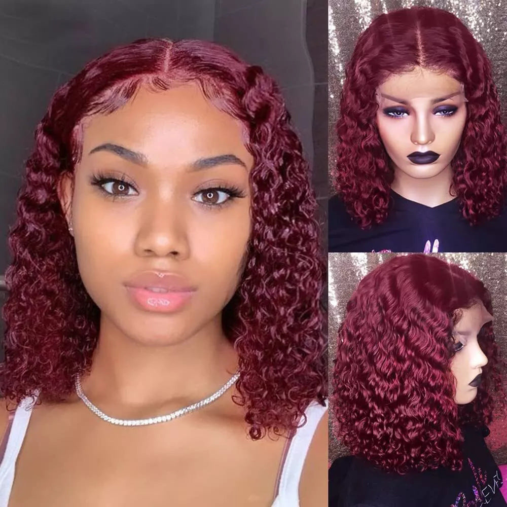 Lace Front Curly Synthetic Wig
