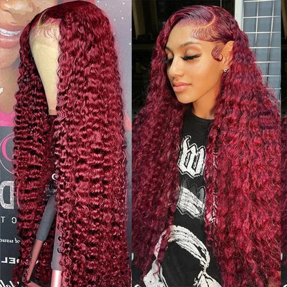 Lace Front Curly Synthetic Wig