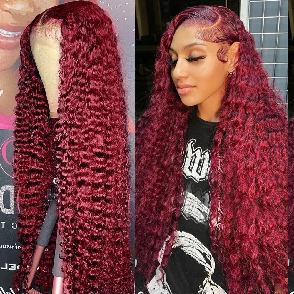 Lace Front Curly Synthetic Wig