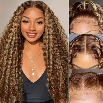 Lace Front Curly Synthetic Wig