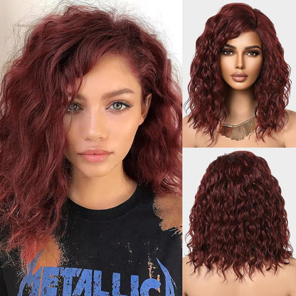 Lace Front Curly Synthetic Wig