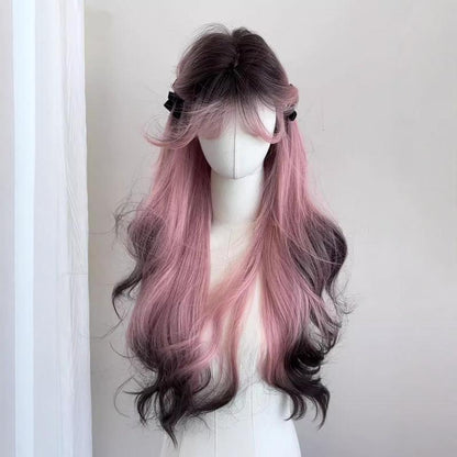 Lace Front Long Curly Synthetic Wig