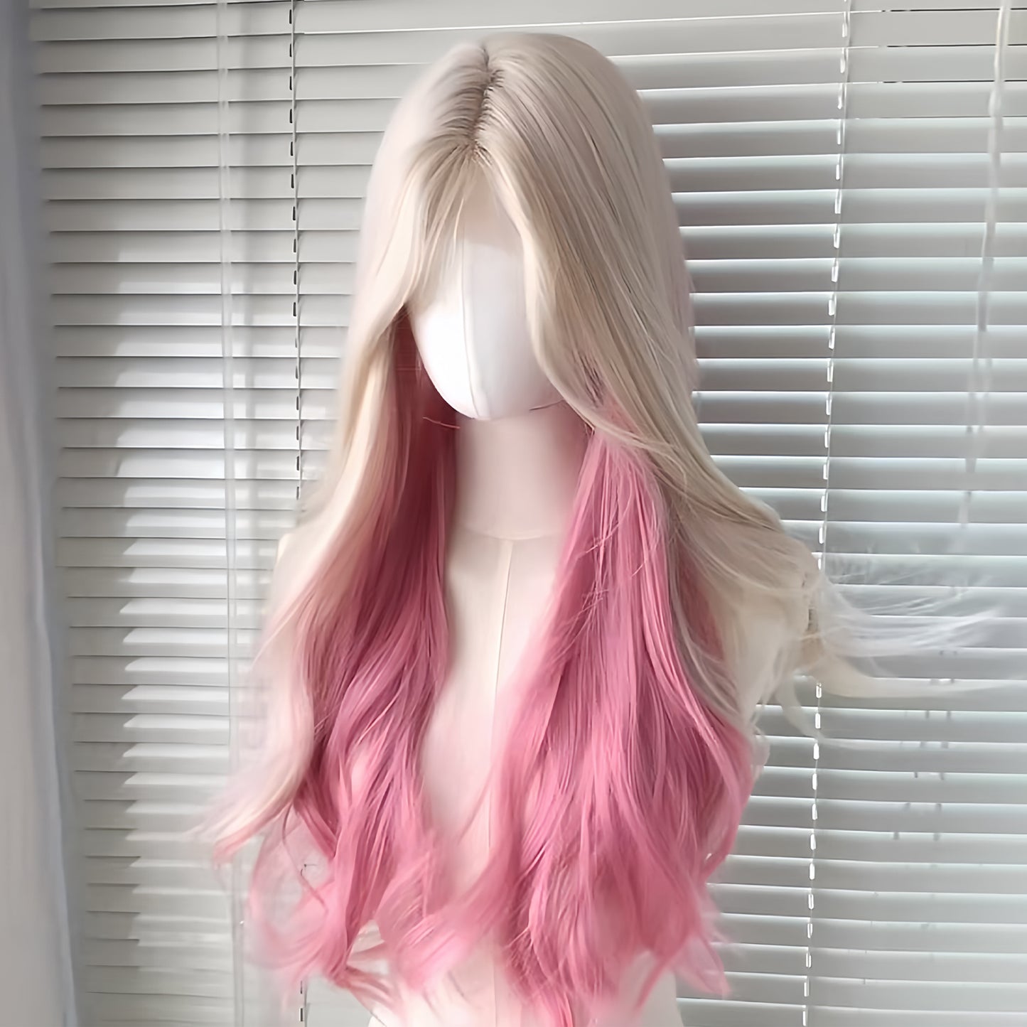 Lace Front Long Curly Synthetic Wig