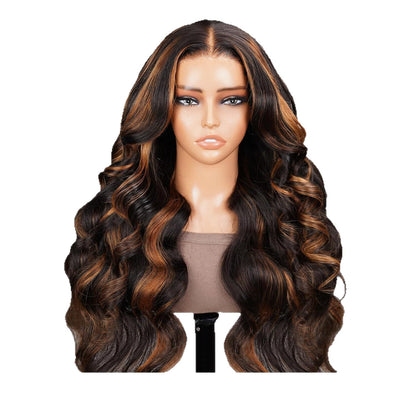 Lace Front Synthetic Wig Long Curly Hair