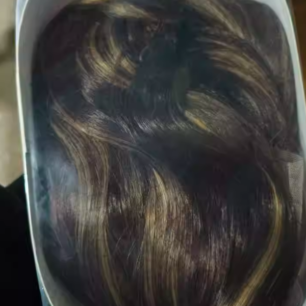 Lace Front Synthetic Wig Long Curly Hair