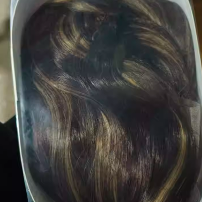 Lace Front Synthetic Wig Long Curly Hair