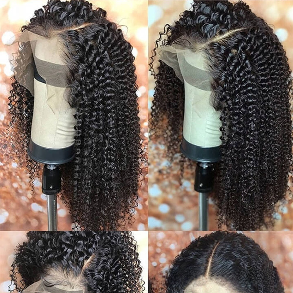 Lace Front Synthetic Wig Long Curly Hair