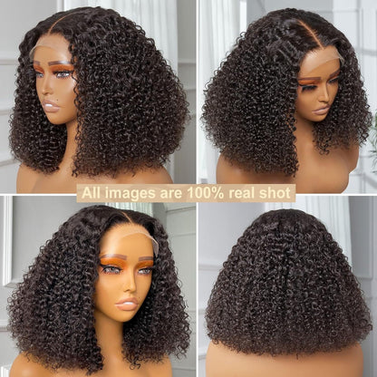 Lace Front Synthetic Wig Short Curly Hair