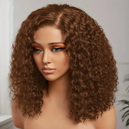 Lace Front Synthetic Wig Short Curly Hair