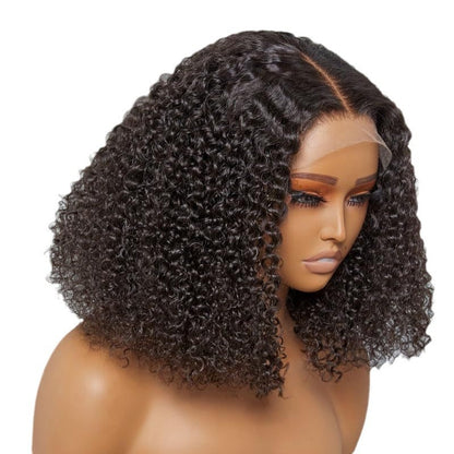 Lace Front Synthetic Wig Short Curly Hair
