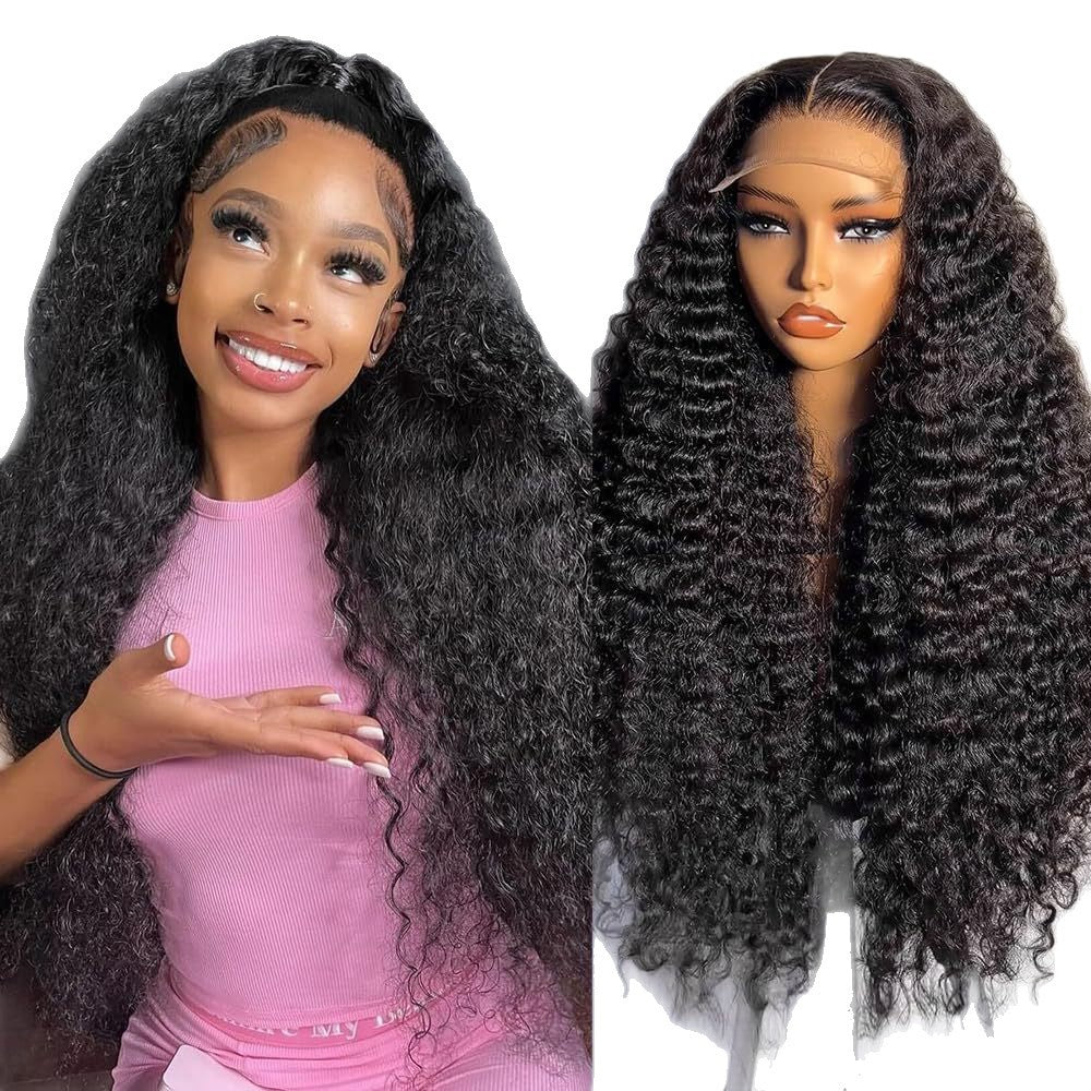 Lace Front Synthetic Wig with Curly Hair
