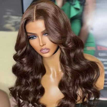 Lace Front Synthetic Wig with Curly Waves