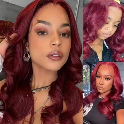 Lace Front Synthetic Wig with Curly Waves