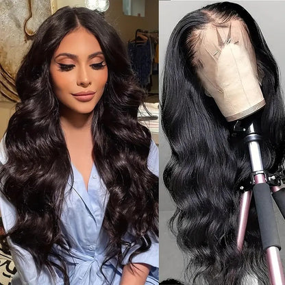 Lace Front Synthetic Wig with Wavy Curly Hair