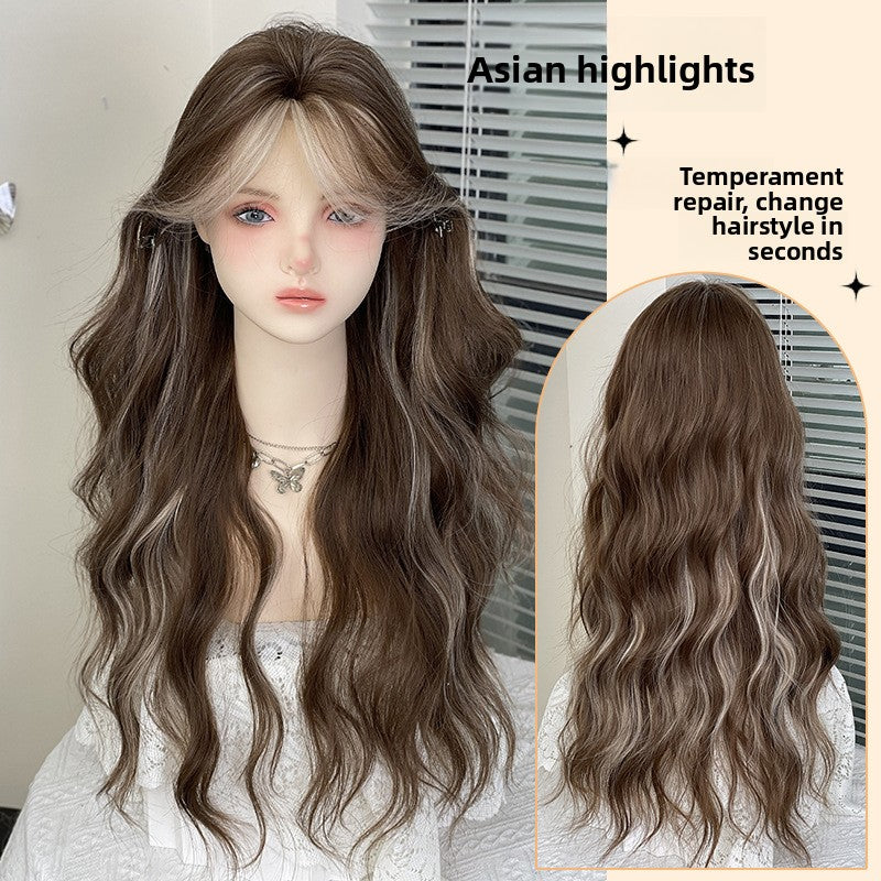 Lace full-length headgear for women on the forehead