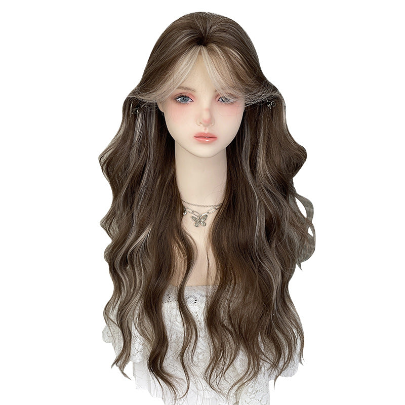 Lace full-length headgear for women on the forehead