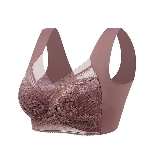Lace Ice Silk Push-Up Bra