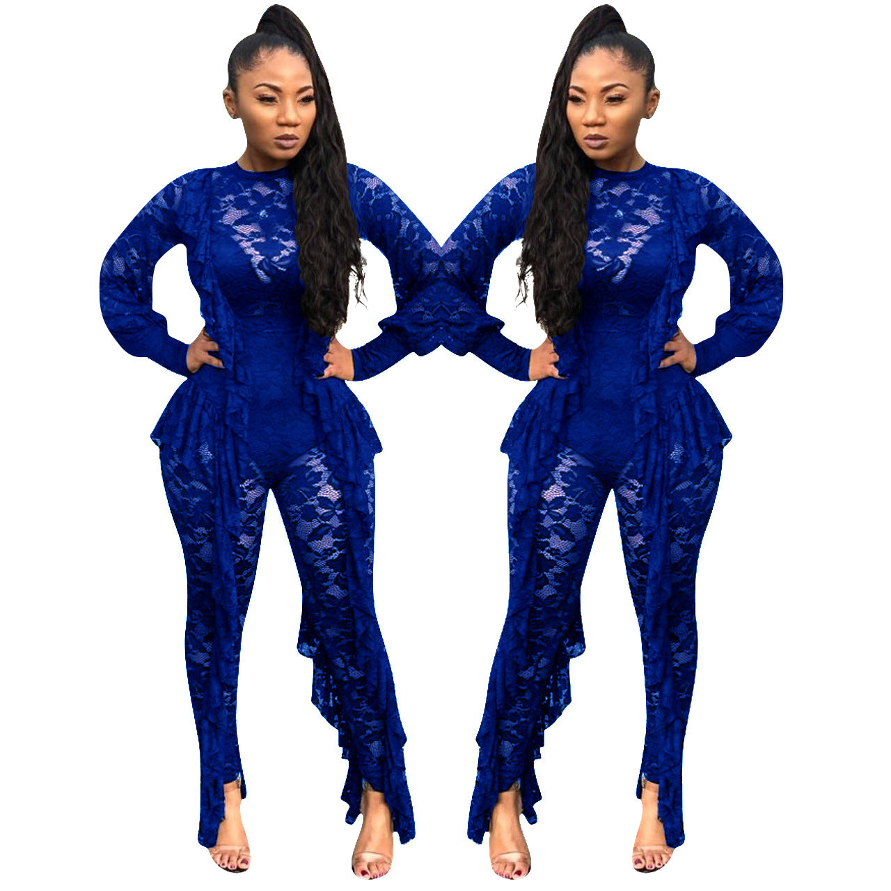 lace jumpsuit
