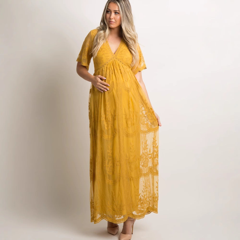 Lace Maternity Dress