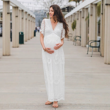 Lace Maternity Dress