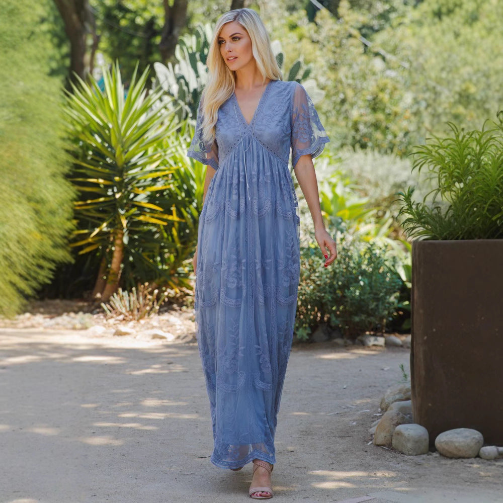 Lace Maternity Dress