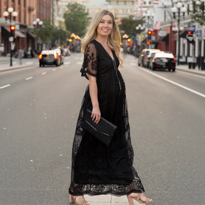 Lace Maternity Dress