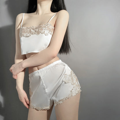 Lace nightgown set