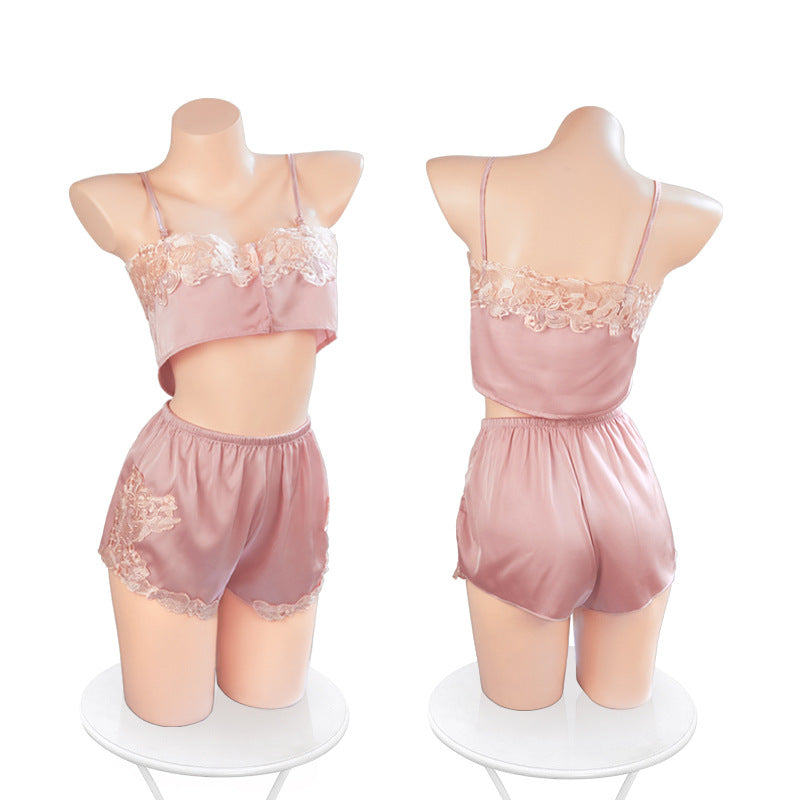 Lace nightgown set