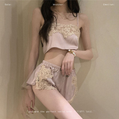 Lace nightgown set