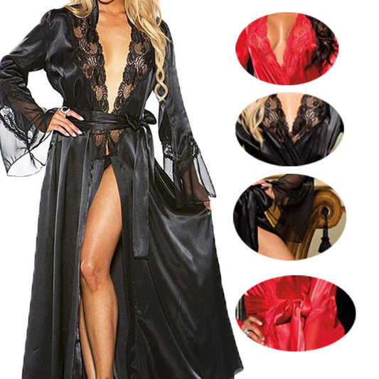 Lace nightgown set