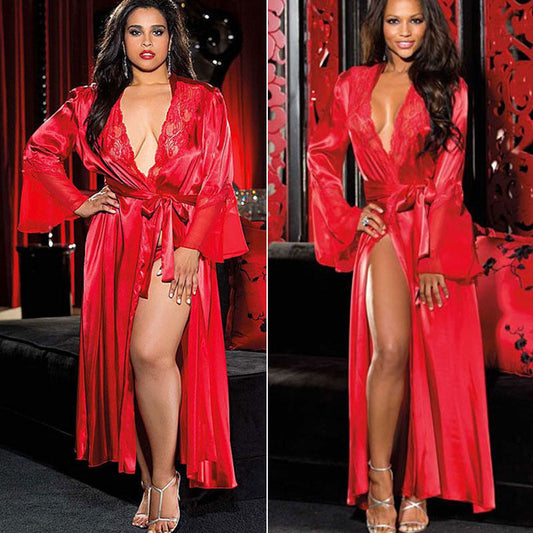 Lace nightgown set