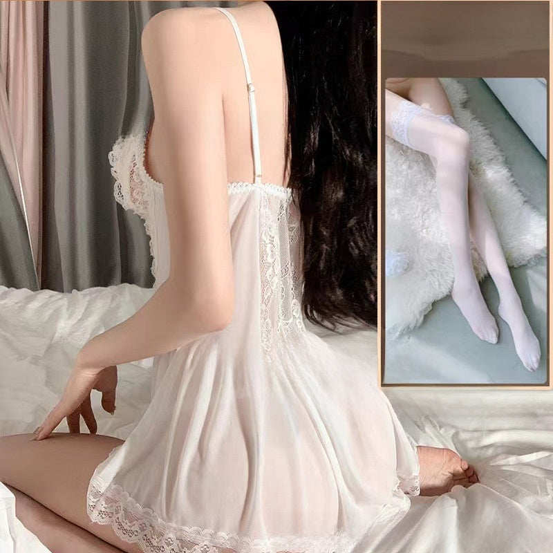 Lace pajamas