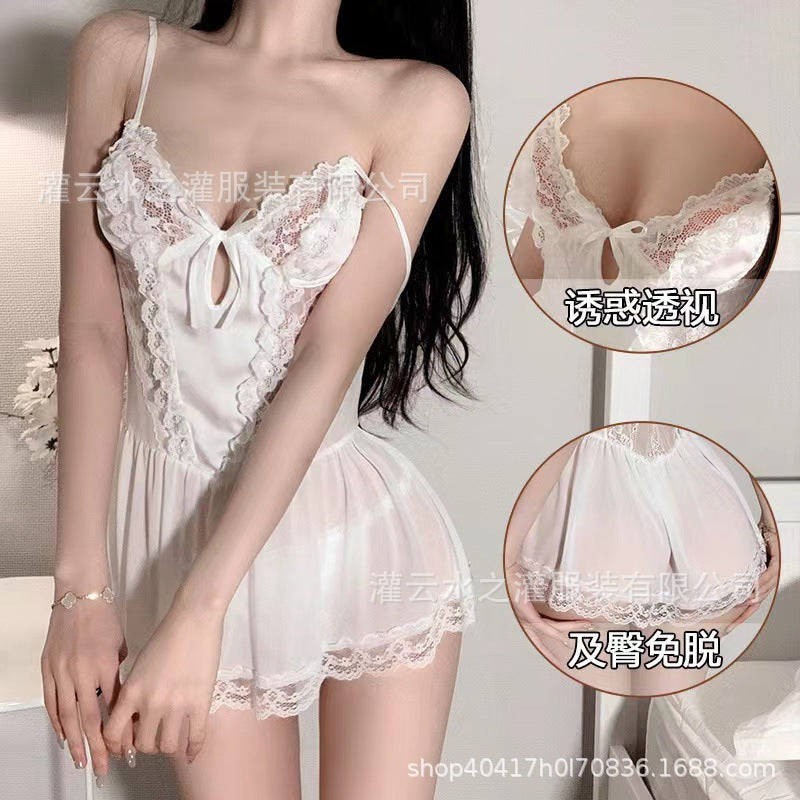 Lace pajamas