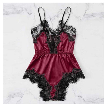 Lace patchwork pajamas