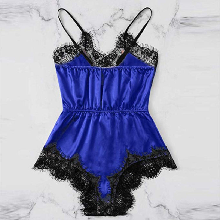 Lace patchwork pajamas