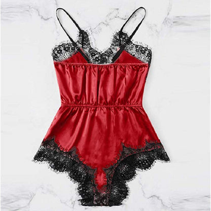 Lace patchwork pajamas