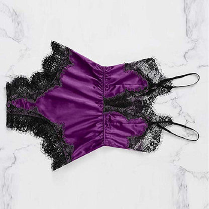 Lace patchwork pajamas