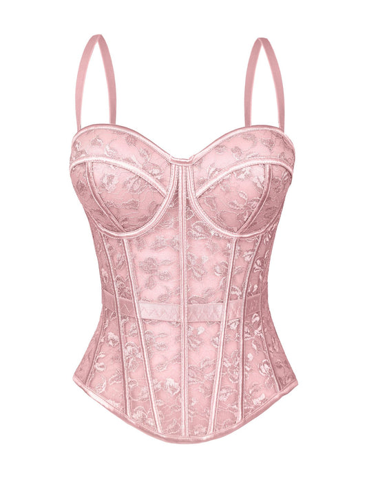 Lace Push-Up Bra with Camisole
