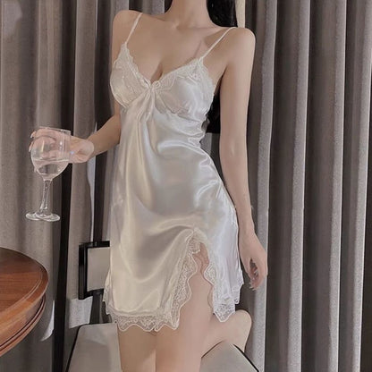 Lace sexy pajamas