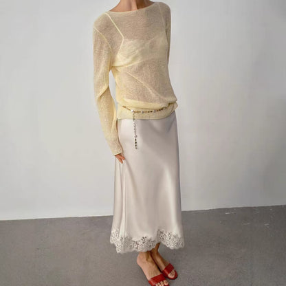 Lace skirt