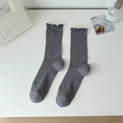 Lace Slouch Socks