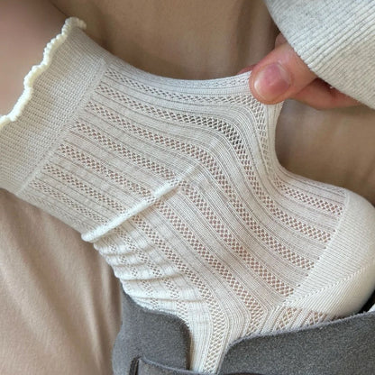 Lace Slouch Socks