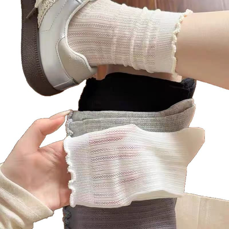 Lace Slouch Socks