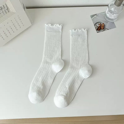 Lace Slouch Socks
