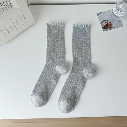 Lace Slouch Socks