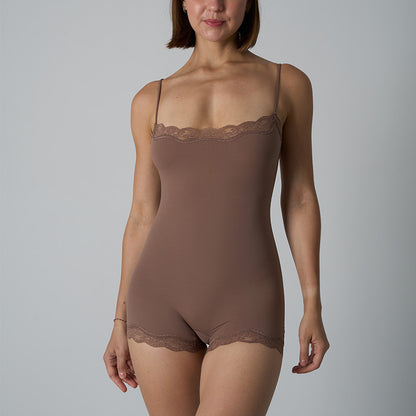 Lace Strappy Cami Bodysuit
