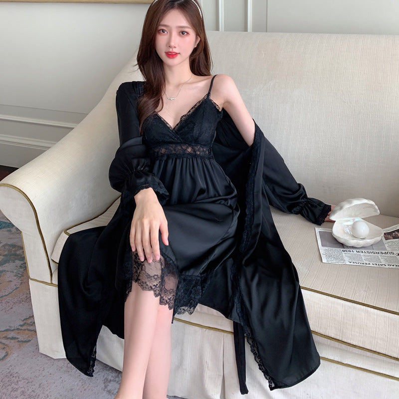 Lace thin slip dress